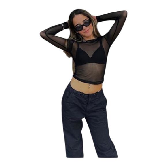 SMOOTHEZ by Aerie Full Coverage Lightly Lined Bra NWT Flexible Wire Black Sz 32B - Picture 14 of 14